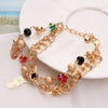 Fashion Gold Charm Bracelet