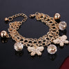 Fashion Gold Charm Bracelet