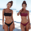 Swimsuit - Solid Bikini Set