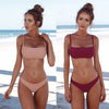 Swimsuit - Solid Bikini Set