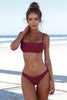 Swimsuit - Solid Bikini Set