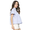 Loose Short Sleeve Blouse