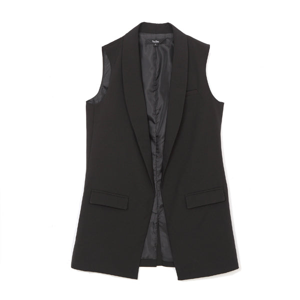 Sleeveless Blazer Vest