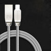 Metal Apple Charger Cable For iPhone 7 6 6S Plus 5 5S SE iPad iPod iOS 8 9 10 X