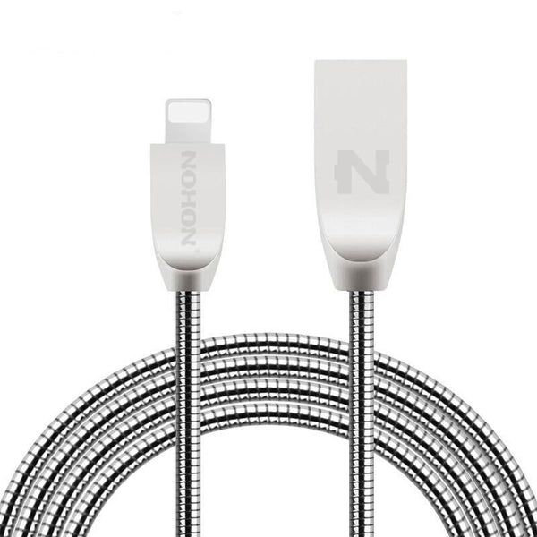 Metal Apple Charger Cable For iPhone 7 6 6S Plus 5 5S SE iPad iPod iOS 8 9 10 X