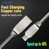 Metal Micro Charger Cable For Samsung Xiaomi Lenovo LG Nokia Sony Android