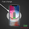 Wireless Qi Charging Pad for Samsung Galaxy S9 S8 Plus iphone XS MAX XR 8 Plus