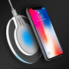 Wireless Qi Charging Pad for Samsung Galaxy S9 S8 Plus iphone XS MAX XR 8 Plus