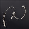 Simple Silver Graphic Bracelet