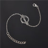 Simple Silver Graphic Bracelet