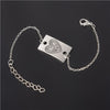Simple Silver Graphic Bracelet