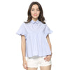 Loose Short Sleeve Blouse