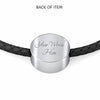 Illuminati Leather Bracelet