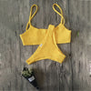 Swimsuit -Fold Retro Bikini