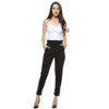 High Waist Chiffon Pants